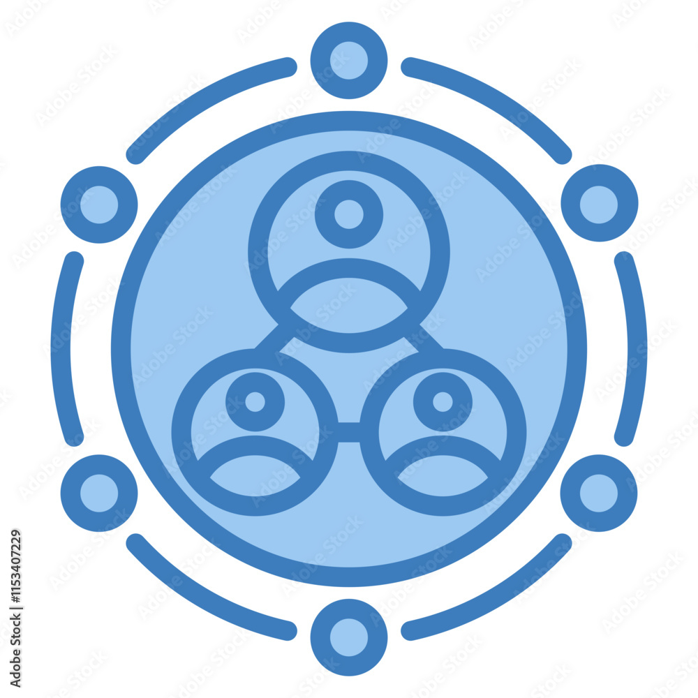 Business Networking Icon Element For Design Business Networking Icon Element For Design