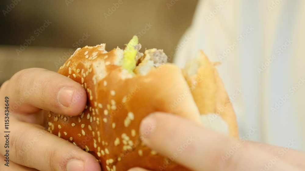 hamburger on black background hamburger on black background