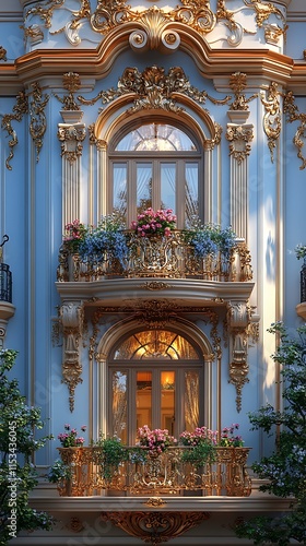Wallpaper Mural Design majestic royal ornate balcony style high resolution hd image Torontodigital.ca