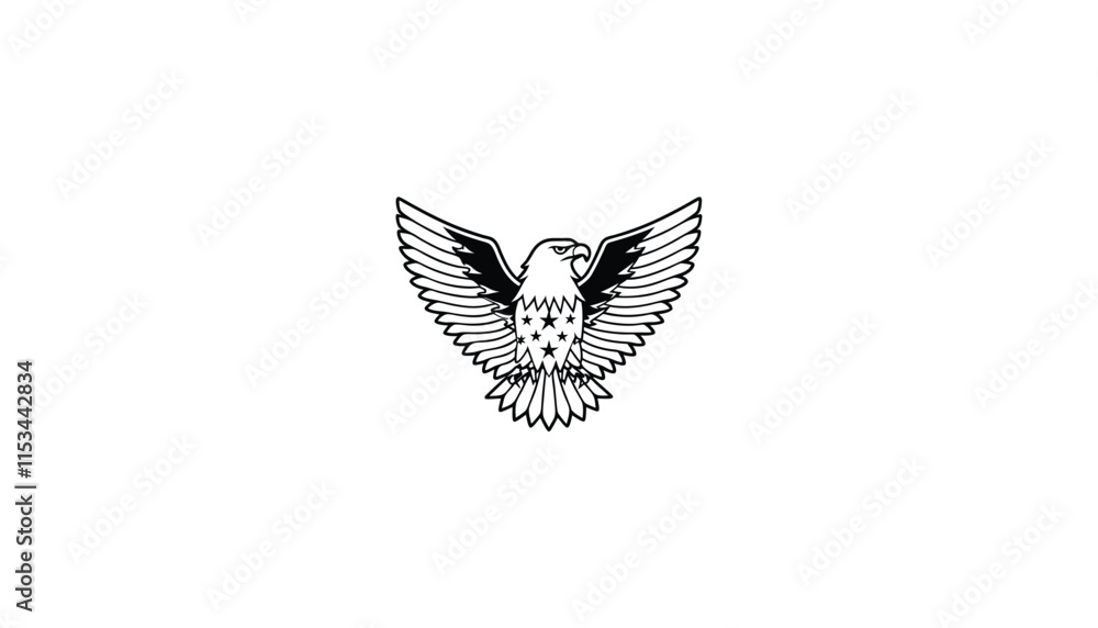 Obraz premium eagle, eagle logo design, eagle logo, eagle design, eagle art