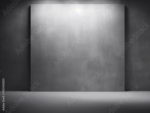 Wallpaper Mural Abstract gray background with dark gradient wall and space for web ad design Torontodigital.ca