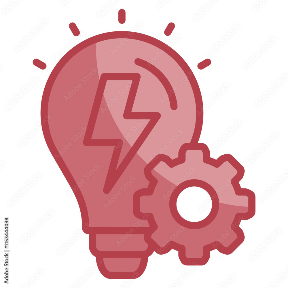 Innovation Icon Element For Design
