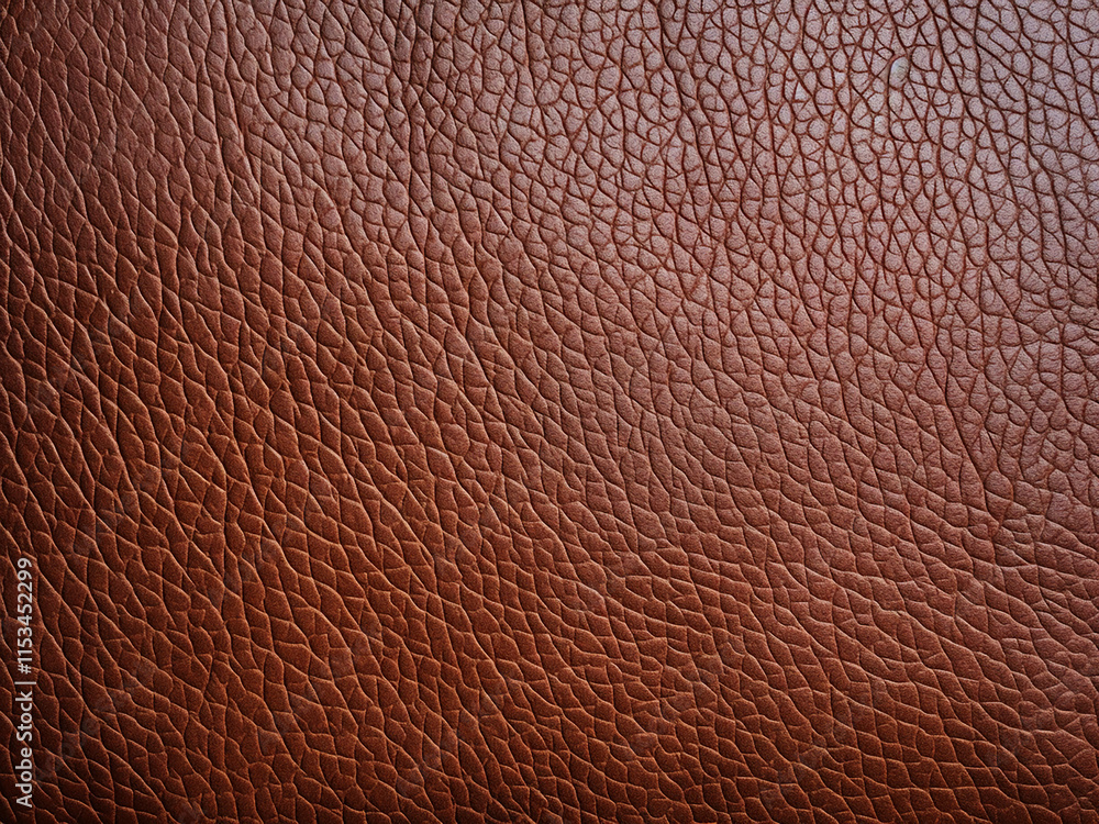 Rich brown leather texture featuring natural grain and subtle surface wrinkles Rich brown leather texture featuring natural grain and subtle surface wrinkles