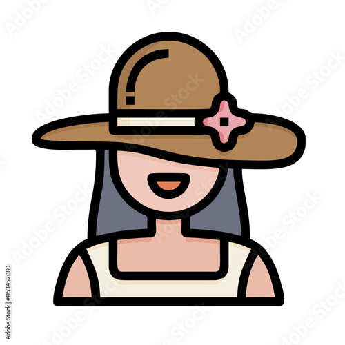 illustration of a cowboy hat