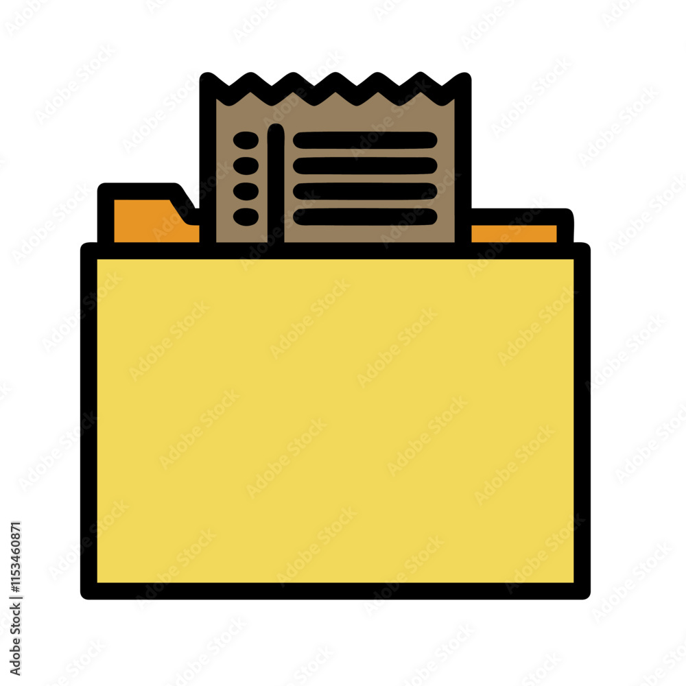 folder with document folder with document