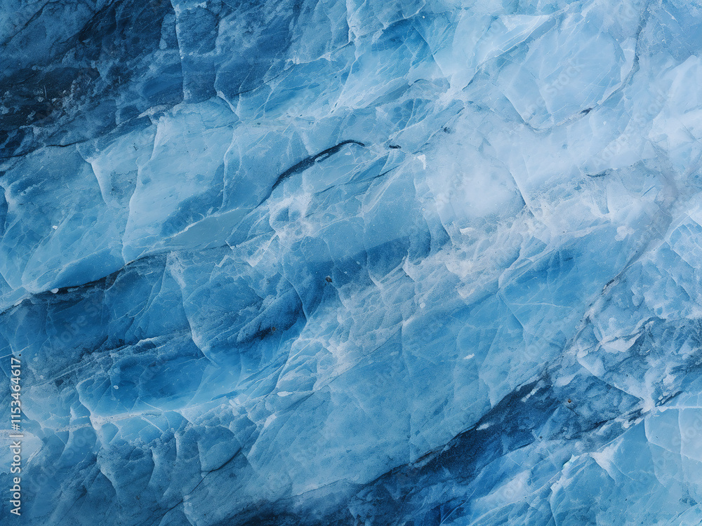 Natural blue marble texture with flowing patterns and cool tones for background use Natural blue marble texture with flowing patterns and cool tones for background use