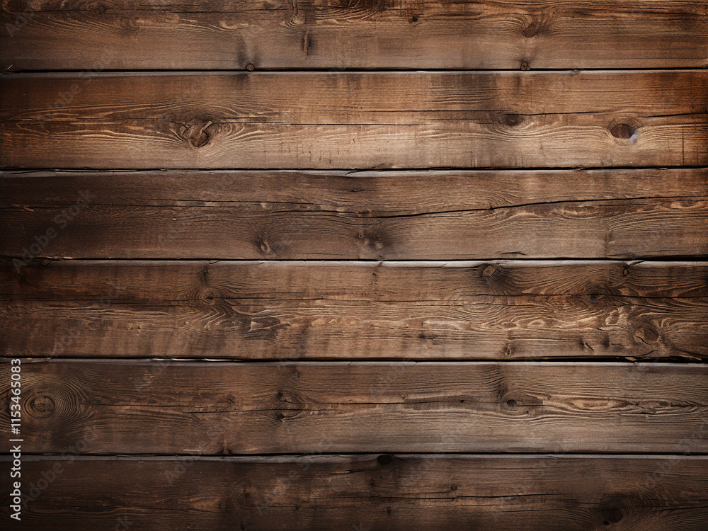 Fototapeta premium Aged wooden planks with textured surface forming a rustic background