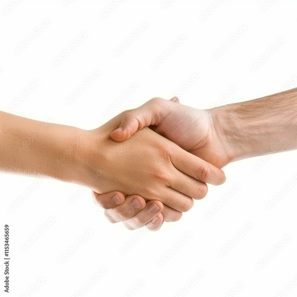 Business people shaking hands in agreement or greeting Business people shaking hands in agreement or greeting