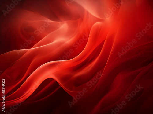 Red texture illuminated by light effects in a photo