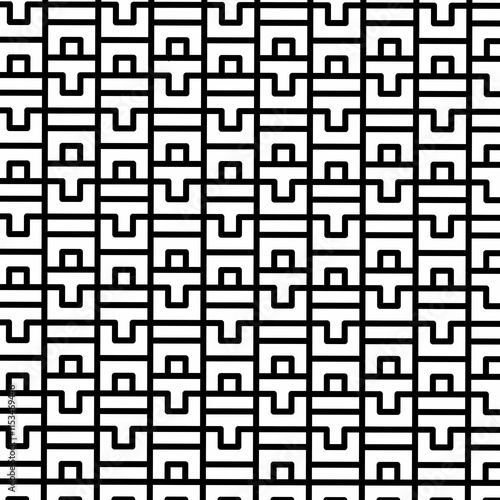 black and white seamless pattern