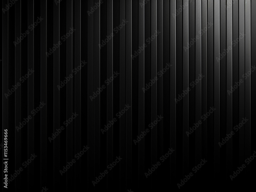 Obraz premium Black background featuring a striped pattern for design purposes