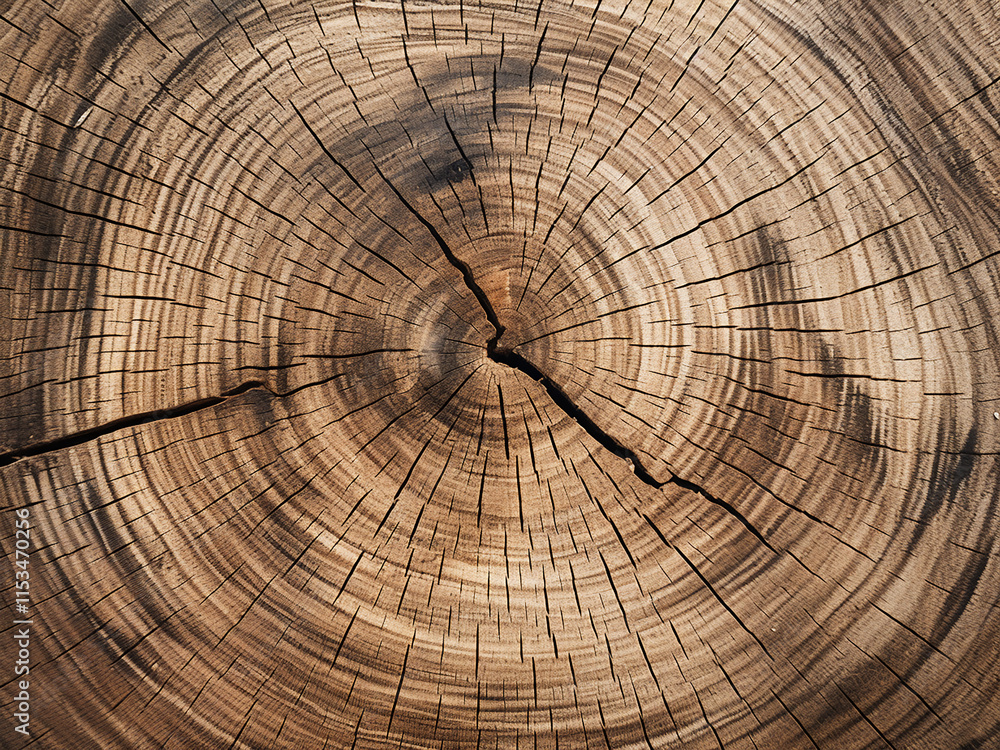 Texture of a cut tree trunk showing natural rings and patterns Texture of a cut tree trunk showing natural rings and patterns