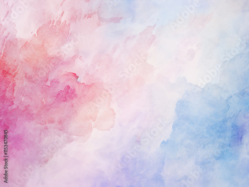Watercolor painting texture with soft colors and space for design elements