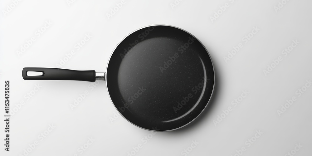 Isolated fry pan on a white background showcases the versatility and functionality of the fry pan, making it an essential kitchen tool for various cooking needs. Ideal for culinary creations. Isolated fry pan on a white background showcases the versatility and functionality of the fry pan, making it an essential kitchen tool for various cooking needs. Ideal for culinary creations.