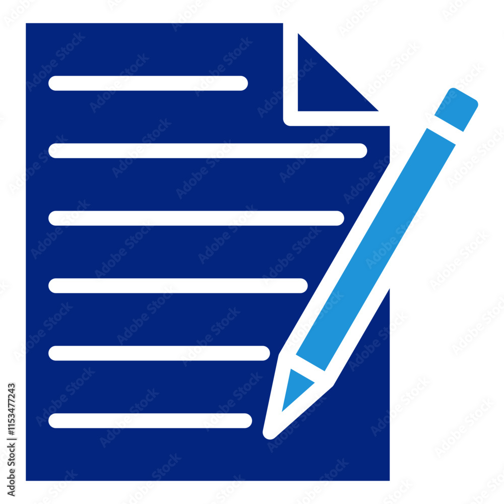 Pen And Paper Icon Element For Design Pen And Paper Icon Element For Design