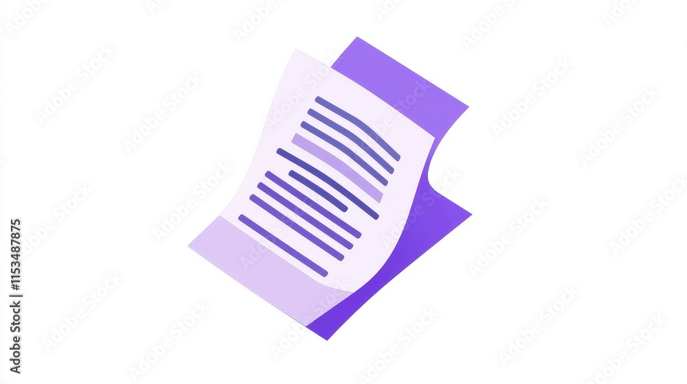 Abstract Purple Paper Design with Stripes for Creative Projects Abstract Purple Paper Design with Stripes for Creative Projects