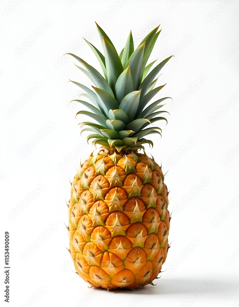 pineapple isolated on white pineapple isolated on white