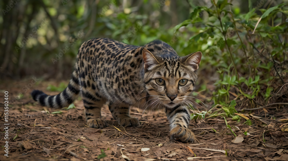 Fototapeta premium ready to pounce 