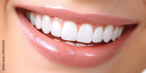 Achieving perfect well aligned teeth is made possible by placing porcelain laminated veneer on the teeth, enhancing both aesthetics and function for a flawless smile. photo