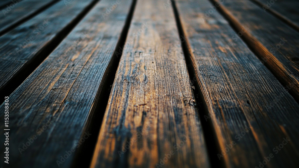 Aged wood grain with deep grooves and rich textures creates warmth Aged wood grain with deep grooves and rich textures creates warmth