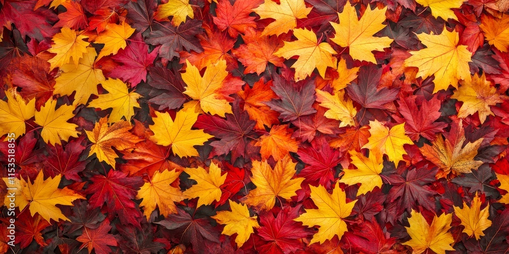 Autumn showcases vibrant fallen red and yellow maple leaves, creating a stunning landscape adorned with the beauty of autumn. The fallen red and yellow maple leaves reflect the essence of autumn. Autumn showcases vibrant fallen red and yellow maple leaves, creating a stunning landscape adorned with the beauty of autumn. The fallen red and yellow maple leaves reflect the essence of autumn.