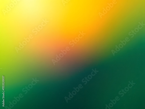 Green to yellow gradient background photo