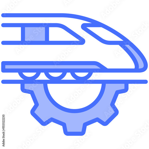High Speed Train Icon