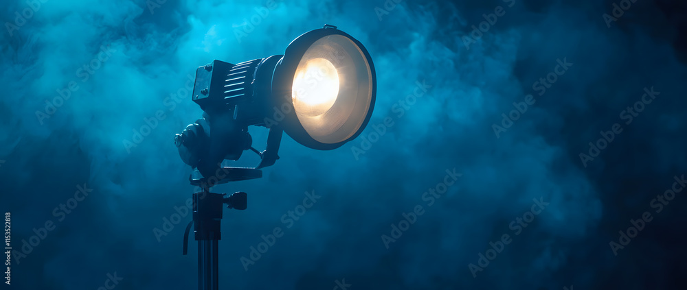 Professional Studio Spotlight with Dramatic Blue Smoke Background Professional Studio Spotlight with Dramatic Blue Smoke Background Professional Studio Spotlight with Dramatic Blue Smoke Background Professional Studio Spotlight with Dramatic Blue Smoke Background