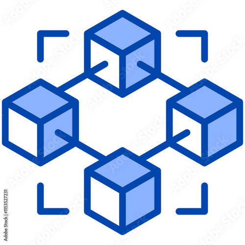 Blockchain Technology Icon