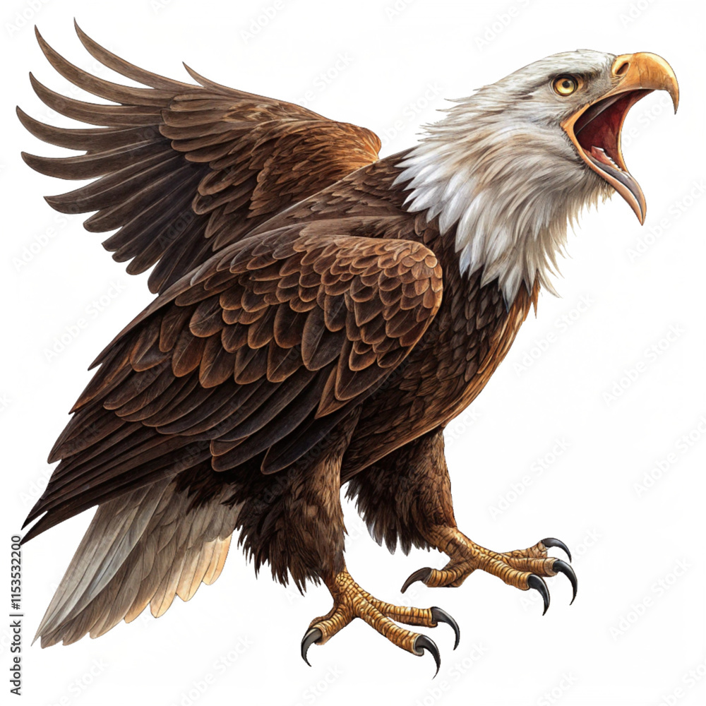 Fototapeta premium american bald eagle