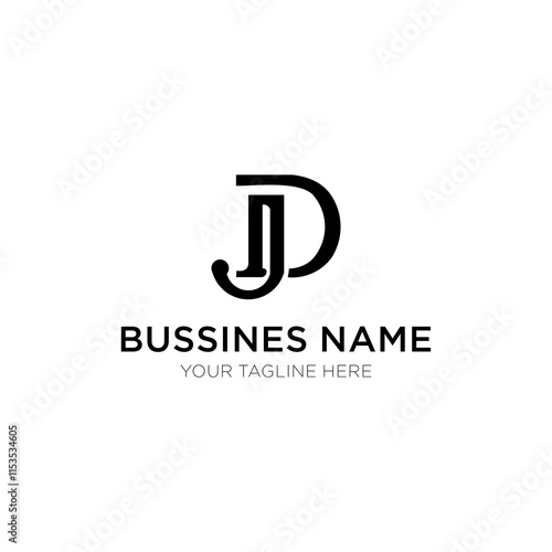 jd logo, minimalis, modern, simple, elegant