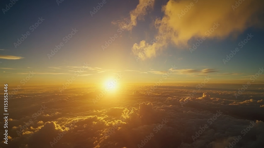 Beautiful sky with clouds Beautiful sky with clouds