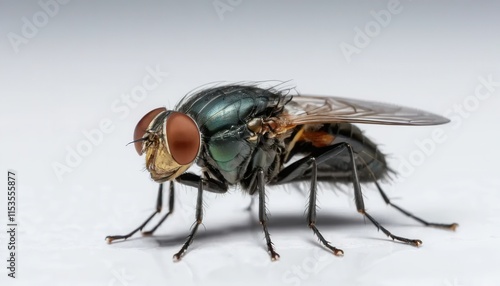 Extreme Close-up of a Dragonfly's Compound Eye