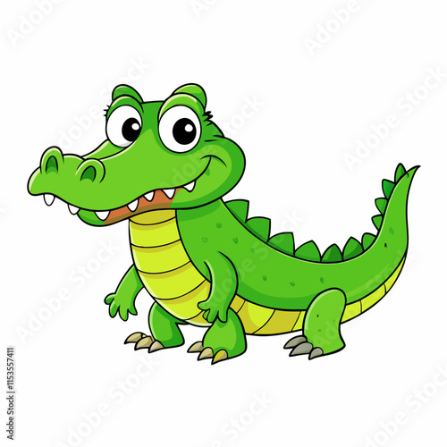 cartoon crocodile cartoon