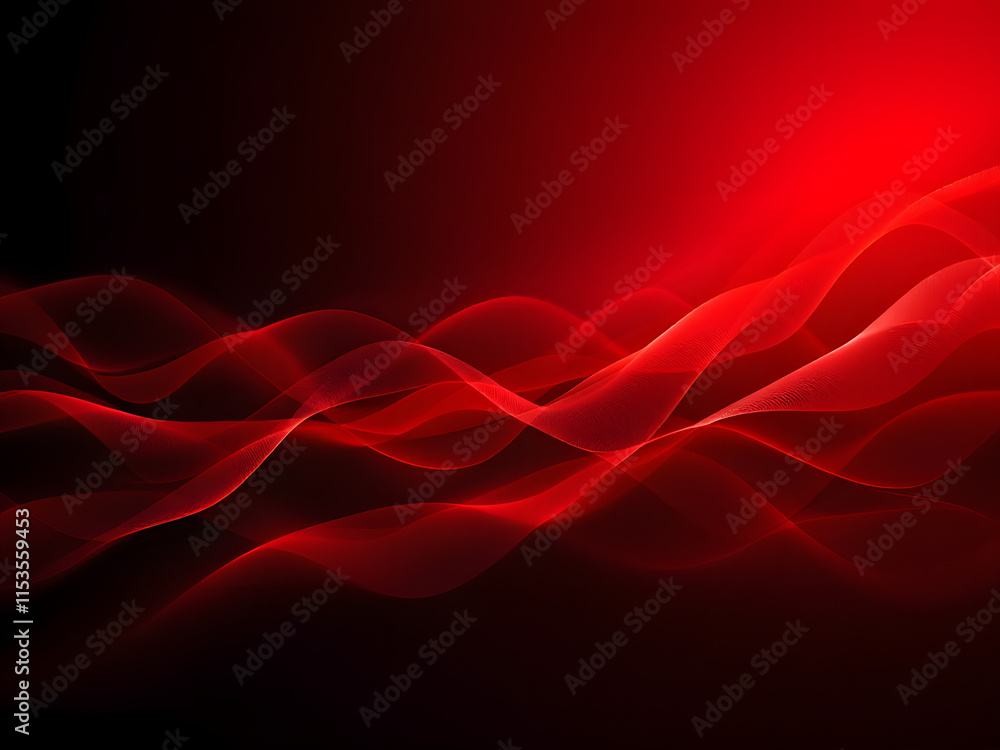 Crimson Waves: A Dynamic Study in Vibrant Red and Fluid Motion Crimson Waves: A Dynamic Study in Vibrant Red and Fluid Motion