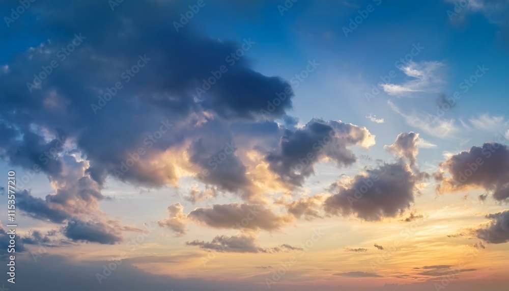 calm natural evening cloudy sky scape background calm natural evening cloudy sky scape background