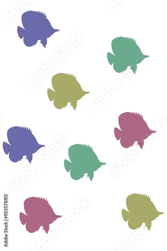 vector set of bubbles