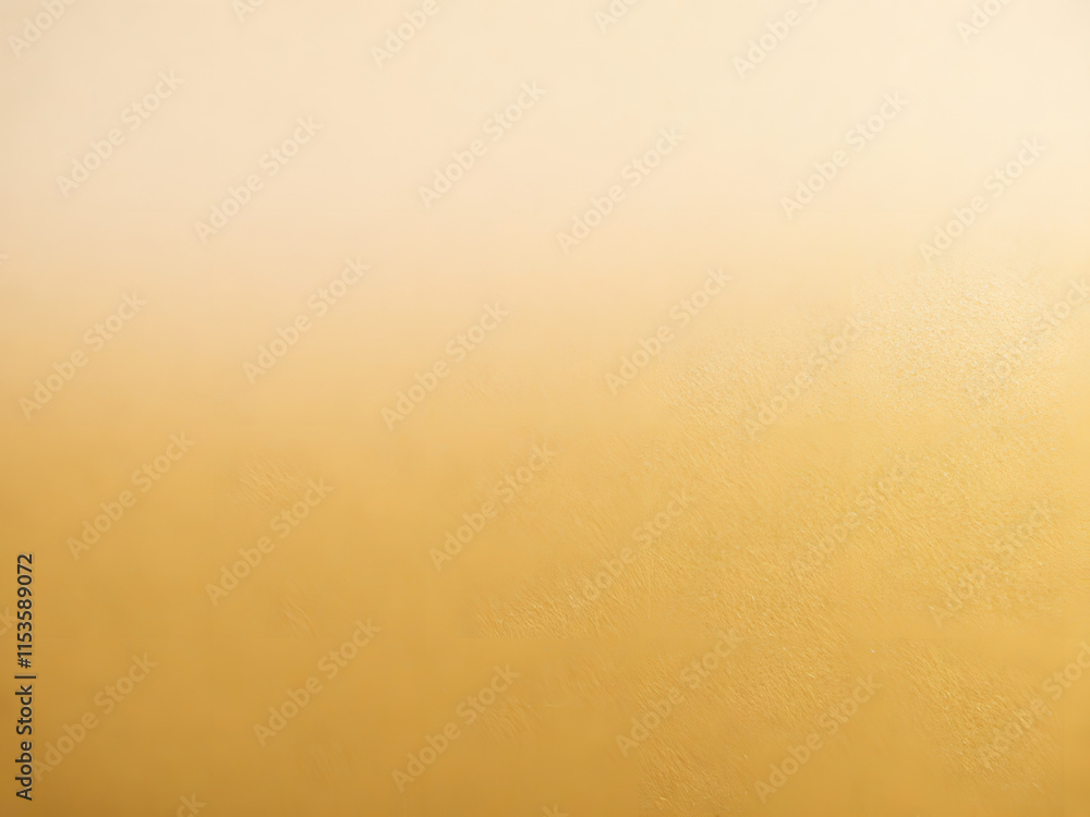 Fototapeta premium Warm golden gradient, soft sunset glow, smooth transition from light yellow to deep orange.