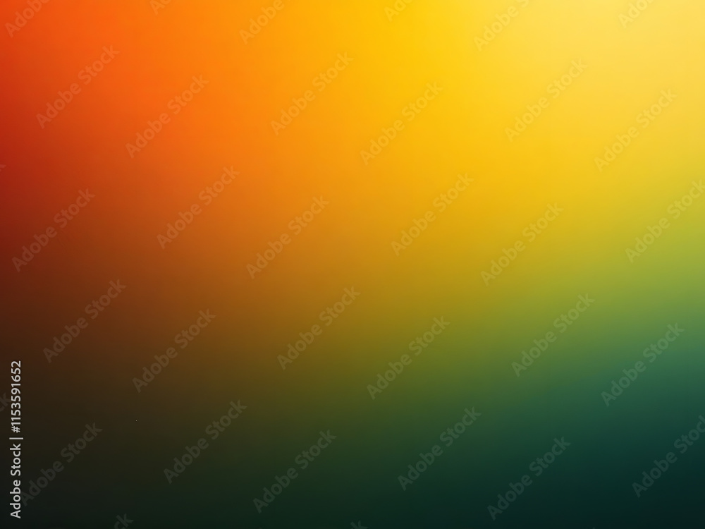 Naklejka premium Green to yellow gradient background