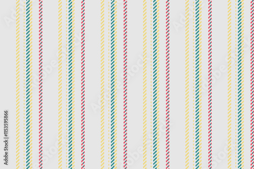 Cilky lines pattern vertical, front textile background texture. Srade vector stripe seamless fabric in sterling silver and yellow colors.