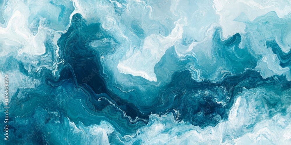 Acrylic fluid art featuring abstract waves of the sea serves as a captivating background ideal for banners, postcards, and book illustrations. Perfect for creative projects! Acrylic fluid art featuring abstract waves of the sea serves as a captivating background ideal for banners, postcards, and book illustrations. Perfect for creative projects!