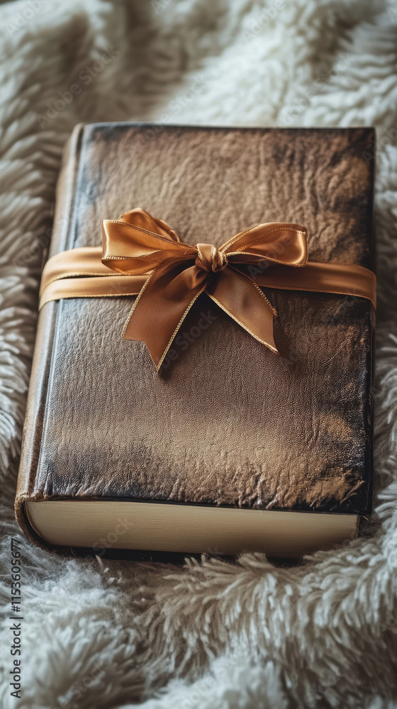 Fototapeta premium International Book Gift Day, book as a gift, book lovers