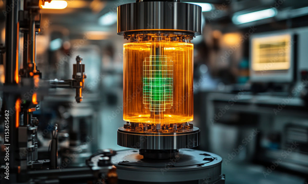A crystalline quantum computer with holographic qubits suspended in a zero-gravity research laboratory A crystalline quantum computer with holographic qubits suspended in a zero-gravity research laboratory