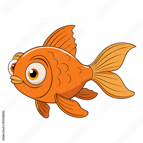 goldfish in the water