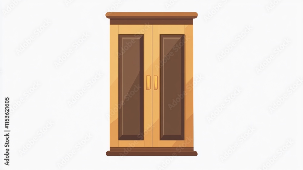Modern Wardrobe Icon Vector Isolated on Transparent Background Modern Wardrobe Icon Vector Isolated on Transparent Background