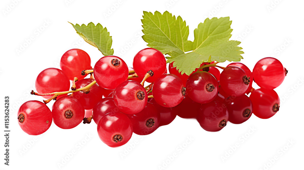 a bunch of red berries with green leaves a bunch of red berries with green leaves