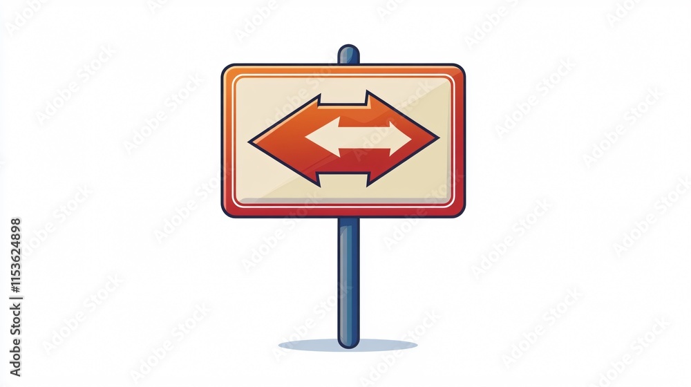 Garage Sale Sign with Arrow Vector Isolated Illustration for Promotions Garage Sale Sign with Arrow Vector Isolated Illustration for Promotions