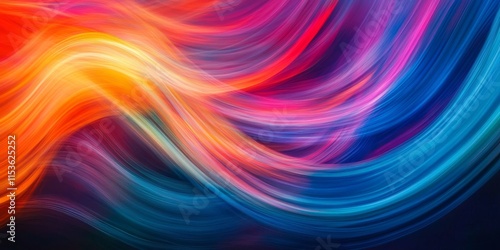 Wallpaper Mural Vibrant color lines created through long exposure showcase dynamic movement and energy, highlighting the beauty of color lines in a captivating and artistic manner. Torontodigital.ca