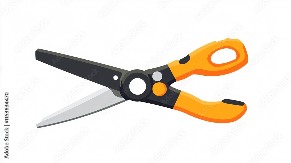 Hedge Shears Icon: Professional Vector Illustration for Gardening Tools Hedge Shears Icon: Professional Vector Illustration for Gardening Tools