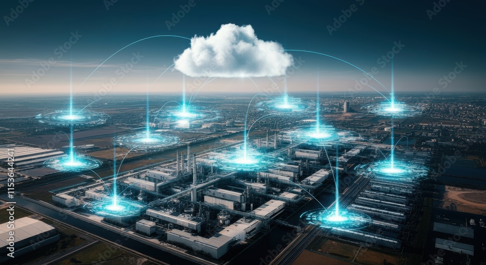 Fototapeta premium Cloud computing technology concept. Businessman hand holding cloud computing icon network